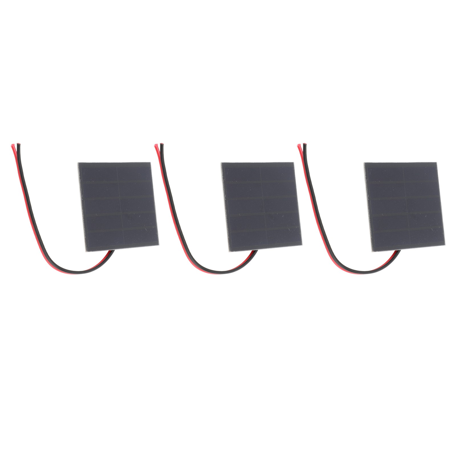 ˜3 Set Small Solar Panels Professional 1W Monocrystalline Silicon High Effici