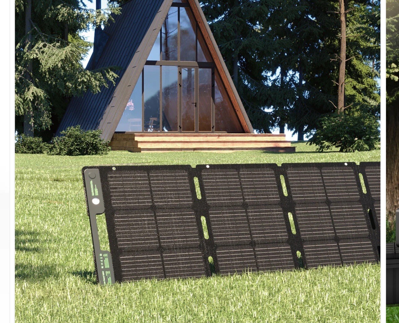 Green Pulse 120W Solar Panel Model GP-SOP001 Portable & Foldable For 300W/500W/