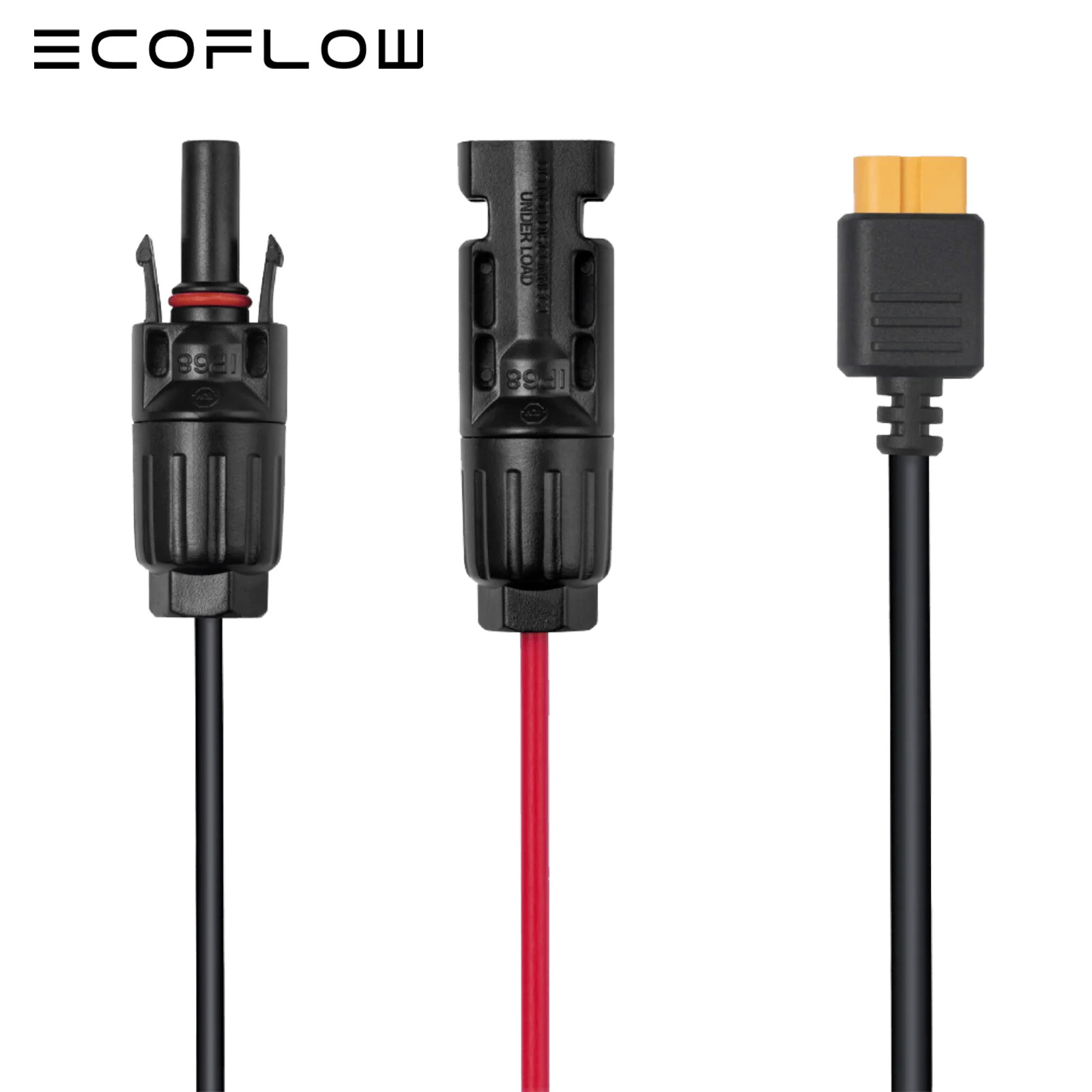 EcoFlow Cable Solar to XT60 Solar Panel to Portable Power Station Charging Cable