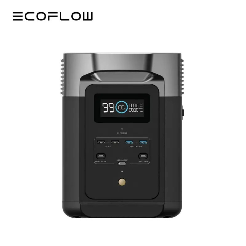 EcoFlow DELTA 2 950 Portable Power Station, 950Wh LiFePO4 Battery for 10 Years,