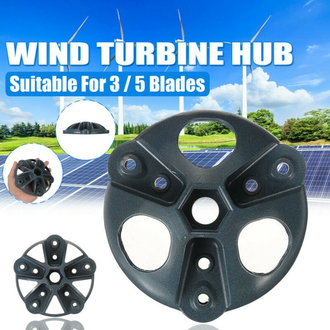 1* – Replacement Thick Wheel Hub For 3/5 Blades S/M Type Wind Turbine High-Grade
