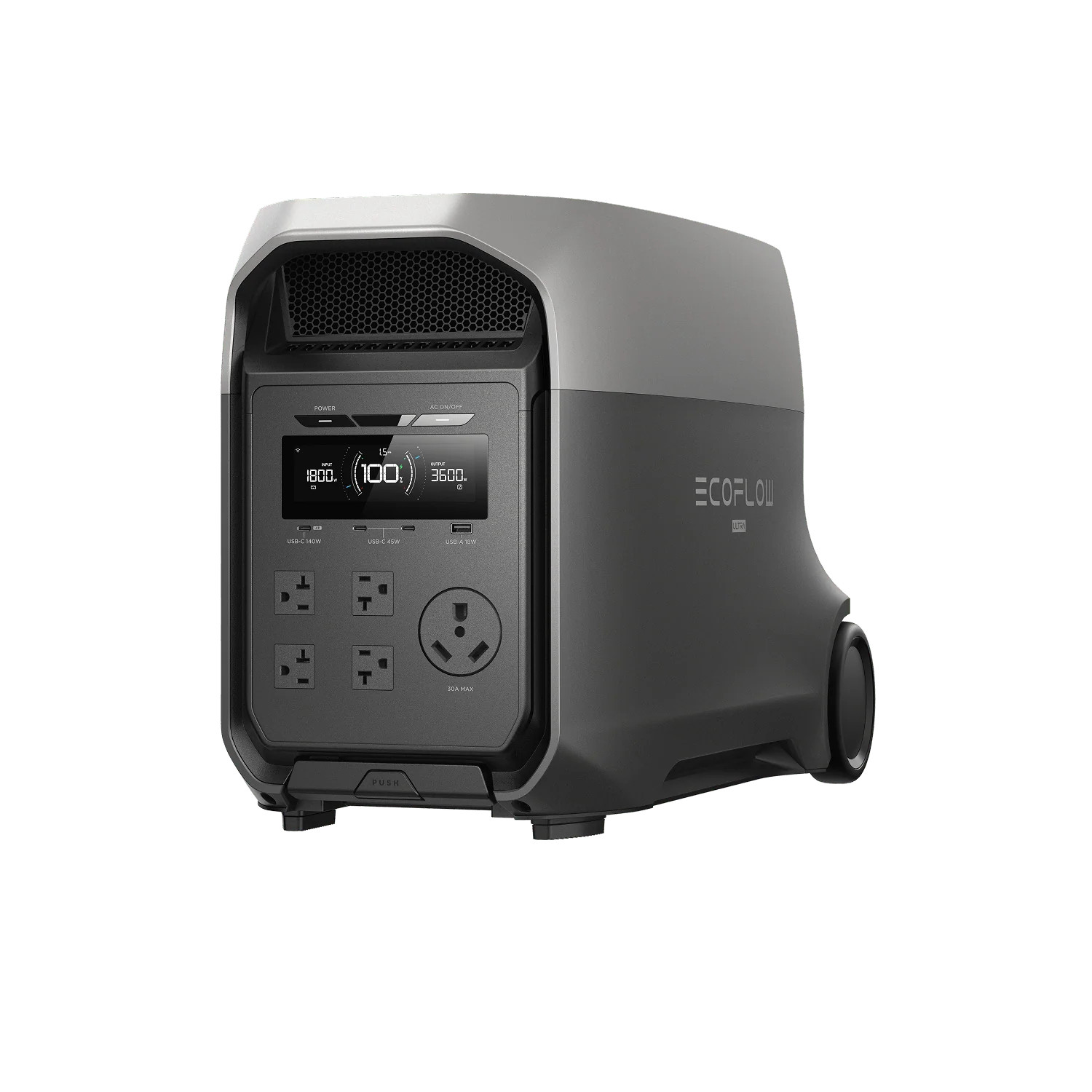 EcoFlow Delta 3 Ultra 3600W 3072Wh Portable Power Station LFP Battery Camping/RV