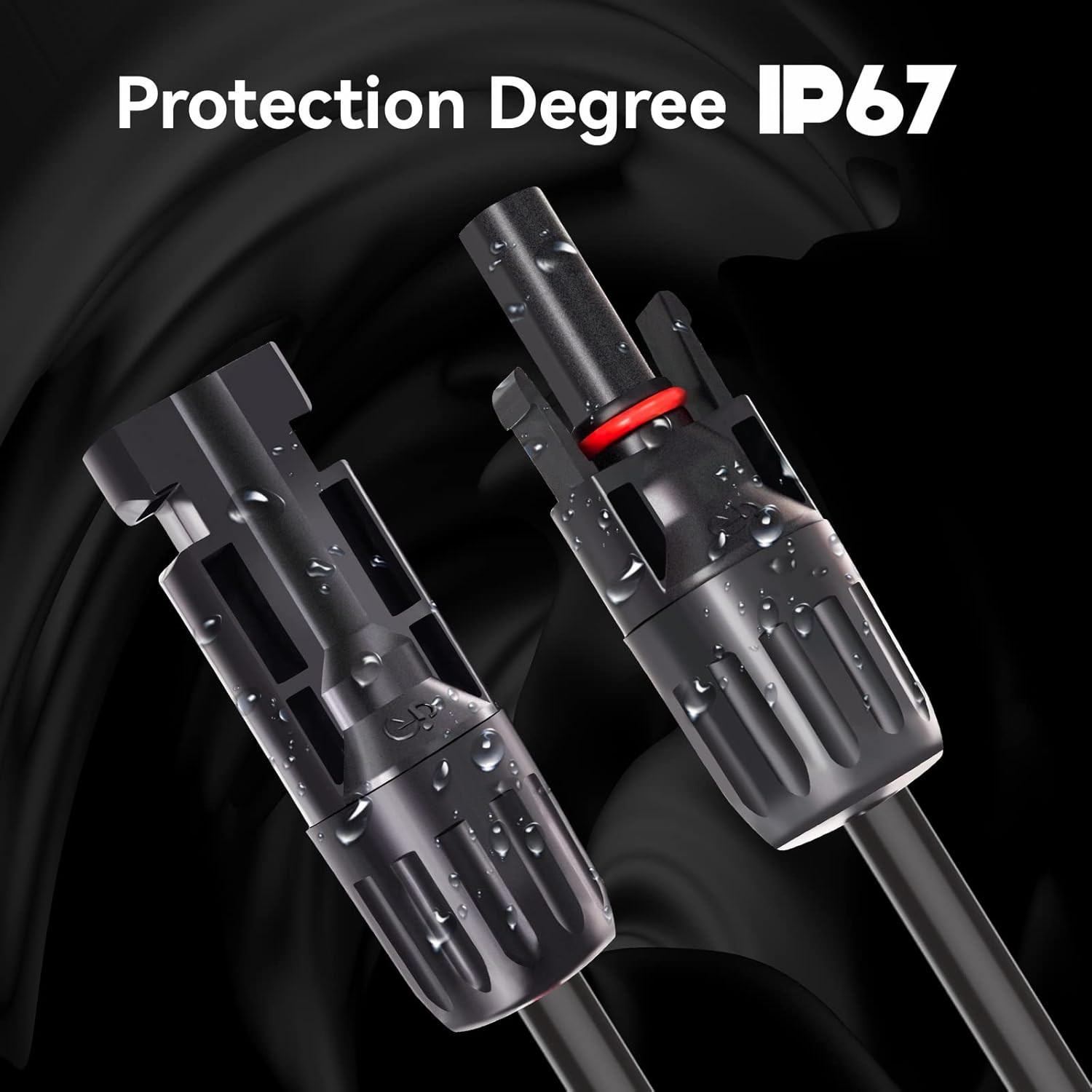 Solar Y Branch Connectors 1 Pair Parallel Connectors 1 to 4 Splitter Cable Wire