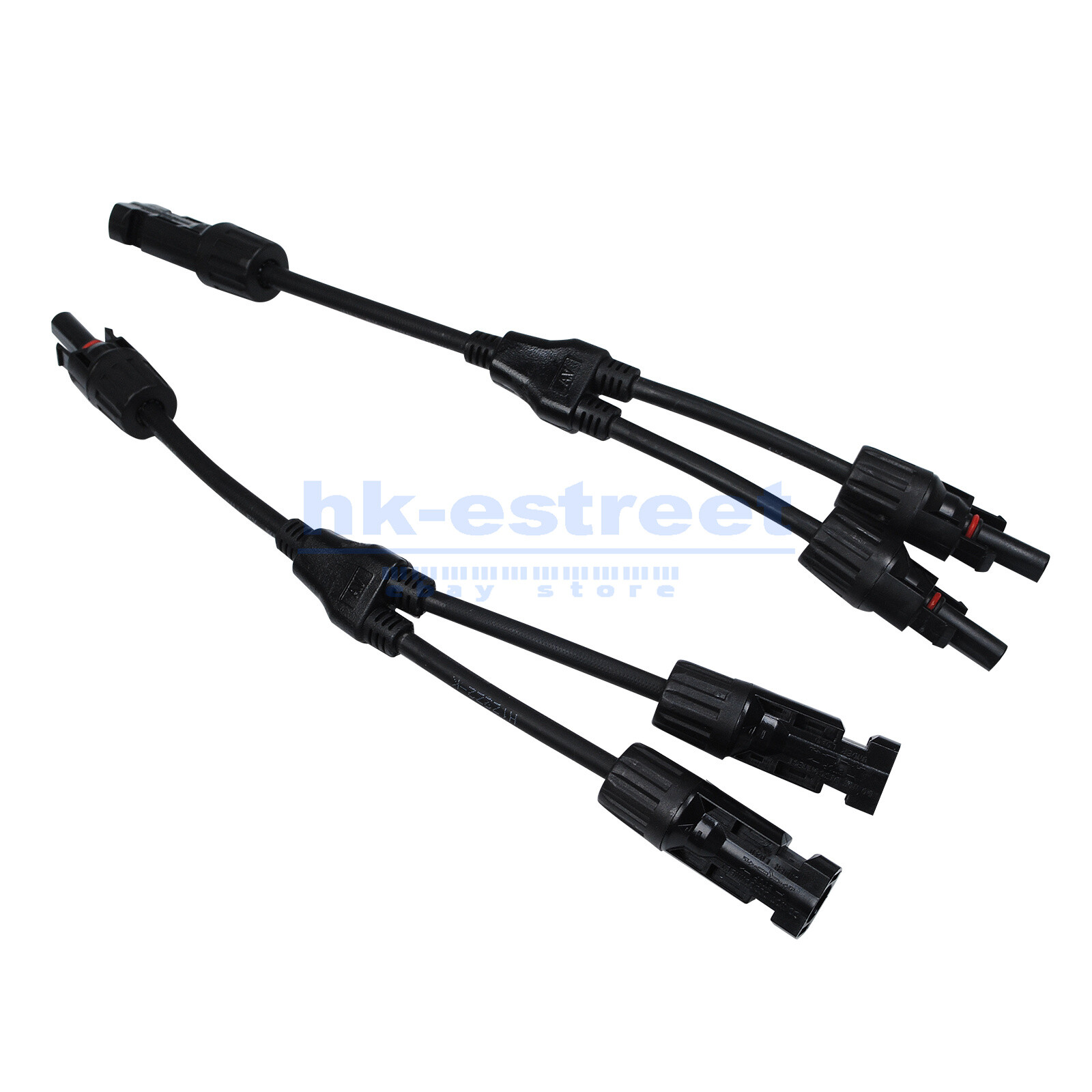 Solar Panel Y Branch Cable Connection Waterproof Adapter Connector Extension