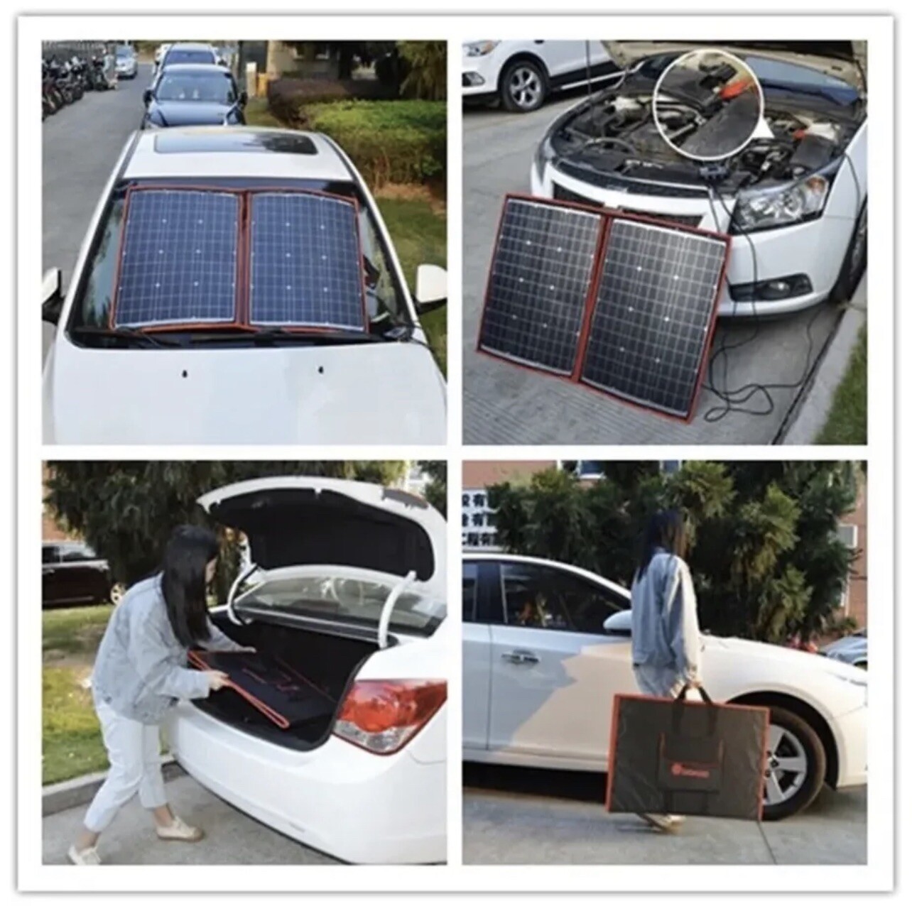 Solar Panel Flexible Solar Charge mobile phone usb Charge 12V Outdoor camping