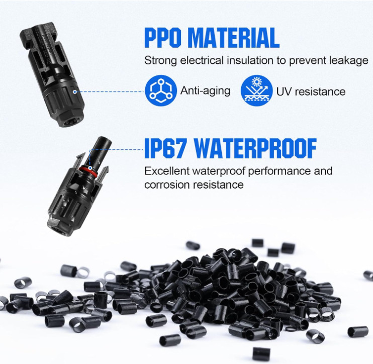 Kit Crimpadora Solar 13 Pzas con Conectores y Llaves para Cables Paneles, Nuevo