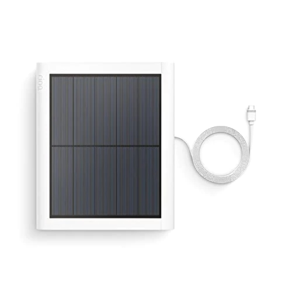Ring 4W 2nd Generation Solar Panel for Select Ring Security Cameras – White