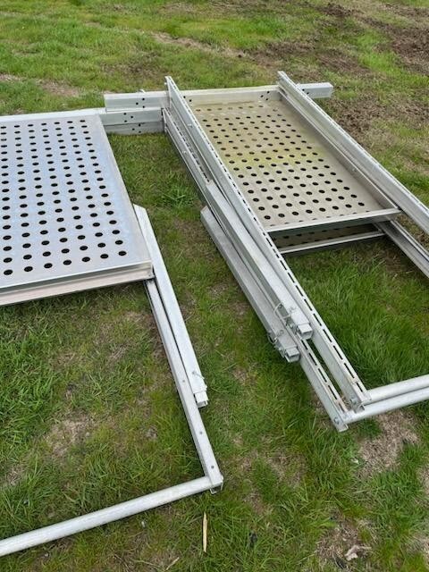 Solar panel ground mount stand aluminum