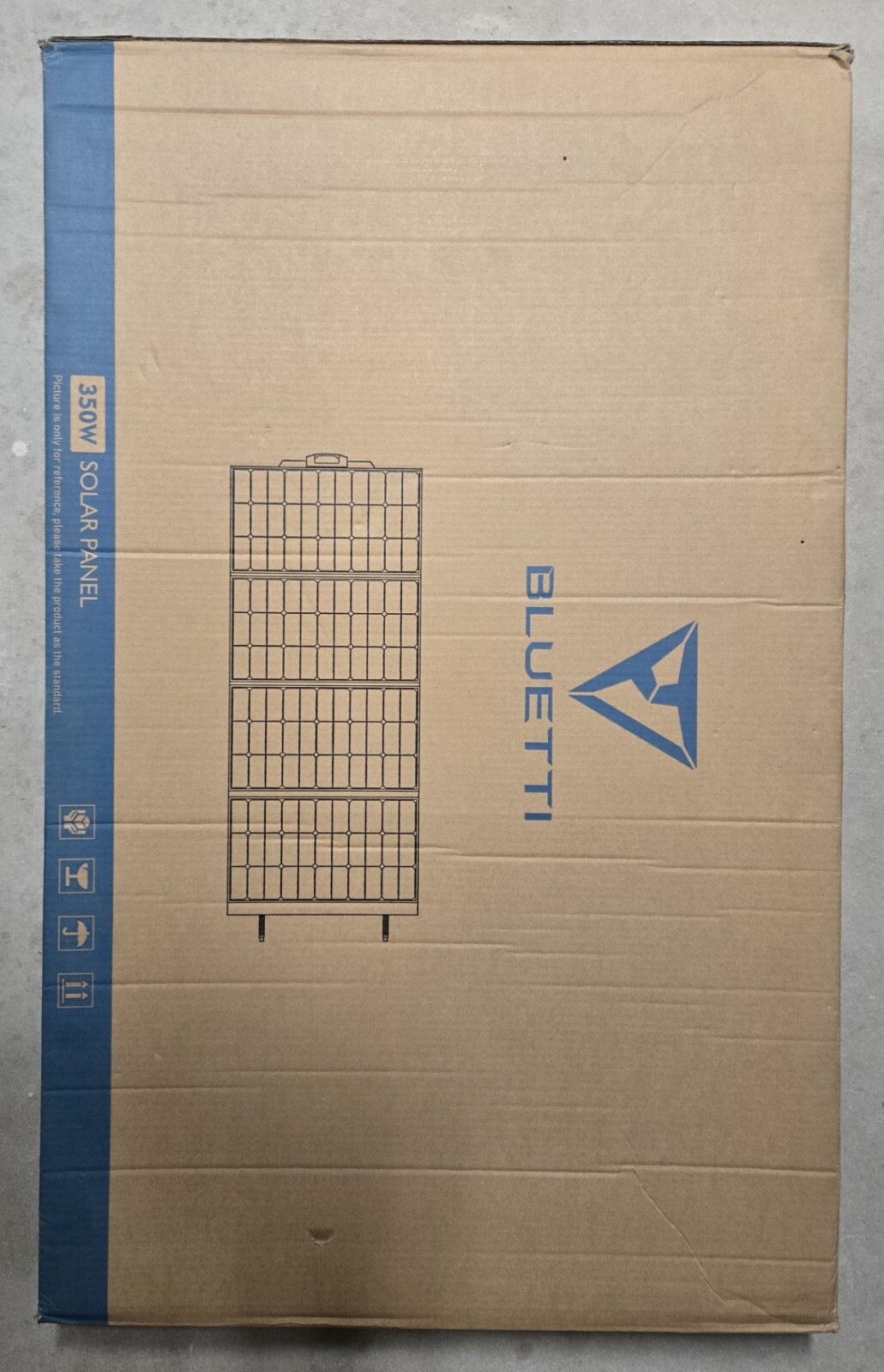 BLUETTI Solar Panel Foldable 350W Off Grid for RV Camping Home Backup