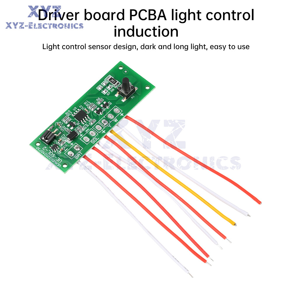 Dual Color Solar Light Circuit Board Solar Wall Light Remote Control Drive Board