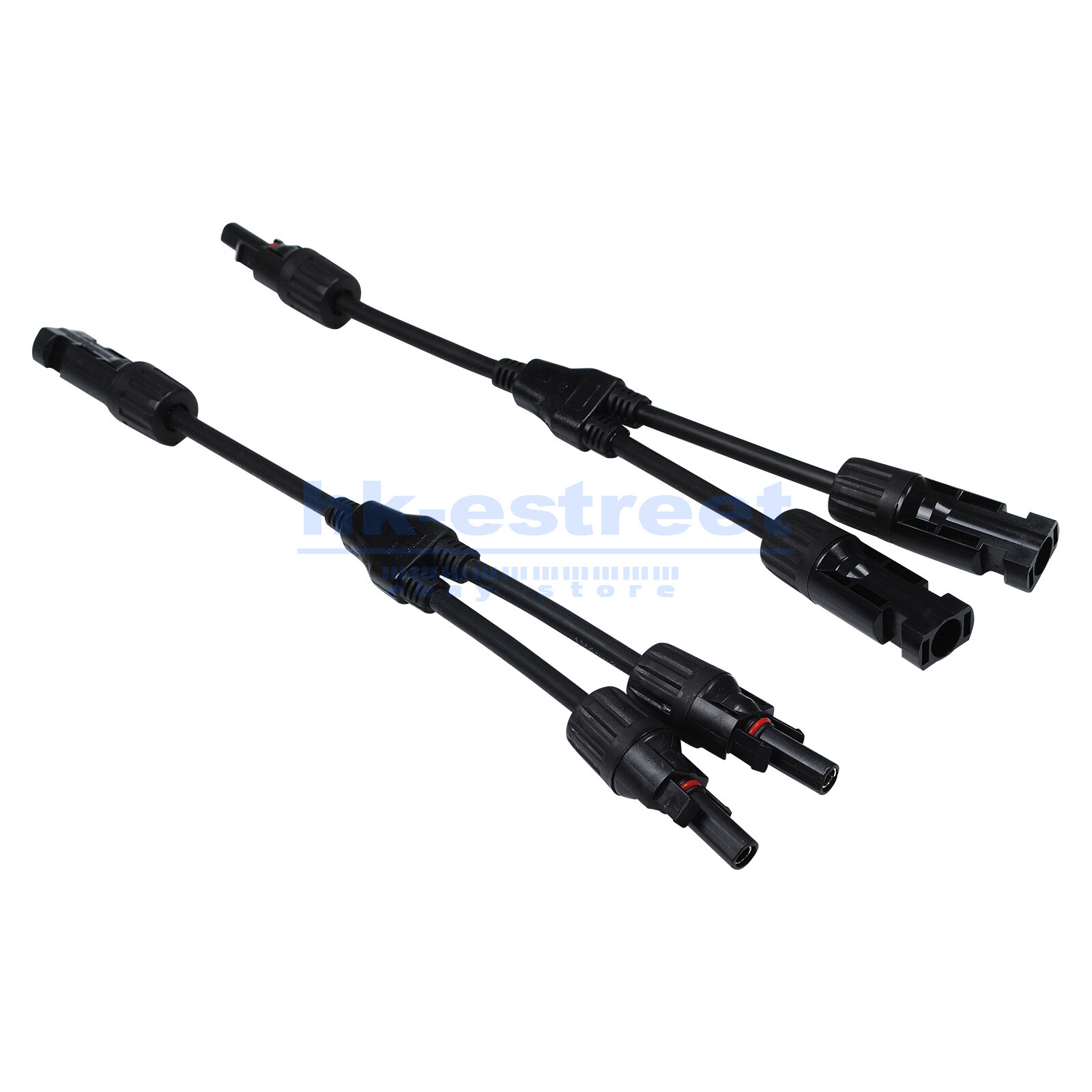Solar Panel Y Branch Cable Connection Waterproof Adapter Connector Extension