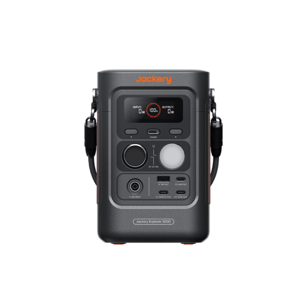 Jackery Explorer 300D Power Station 288Wh + SolarSaga Solar Panel 40W