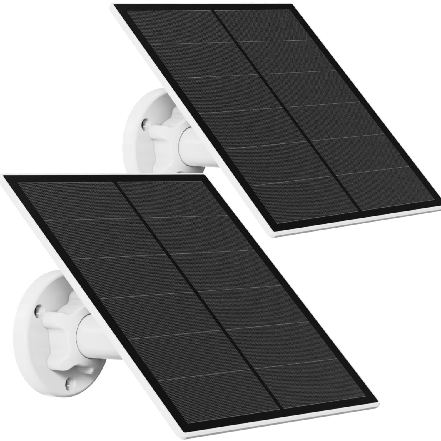 Solar Panel for Security Camera, 5W USB Solar Panel Compatible with Rechargea…