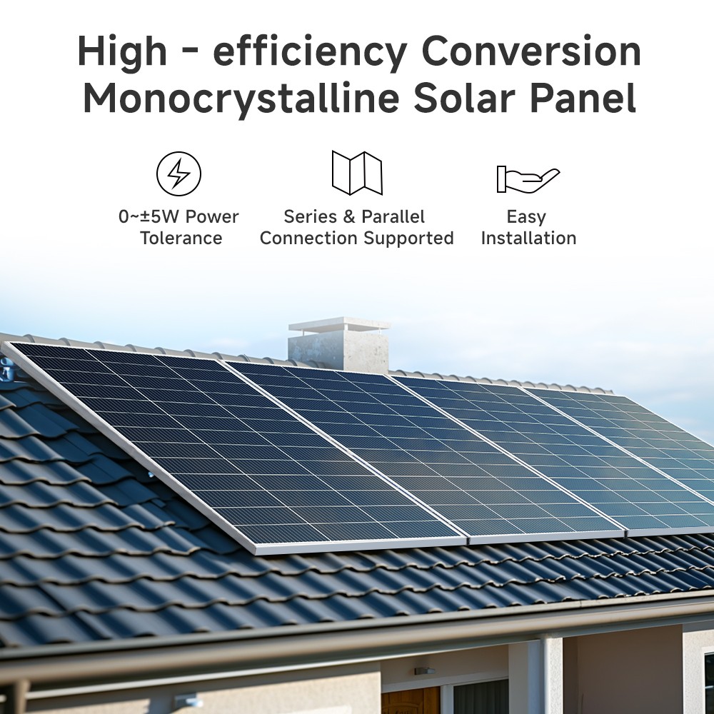 400W Monocrystalline Solar Panel Portable for RV Van Off Grid Home Camping