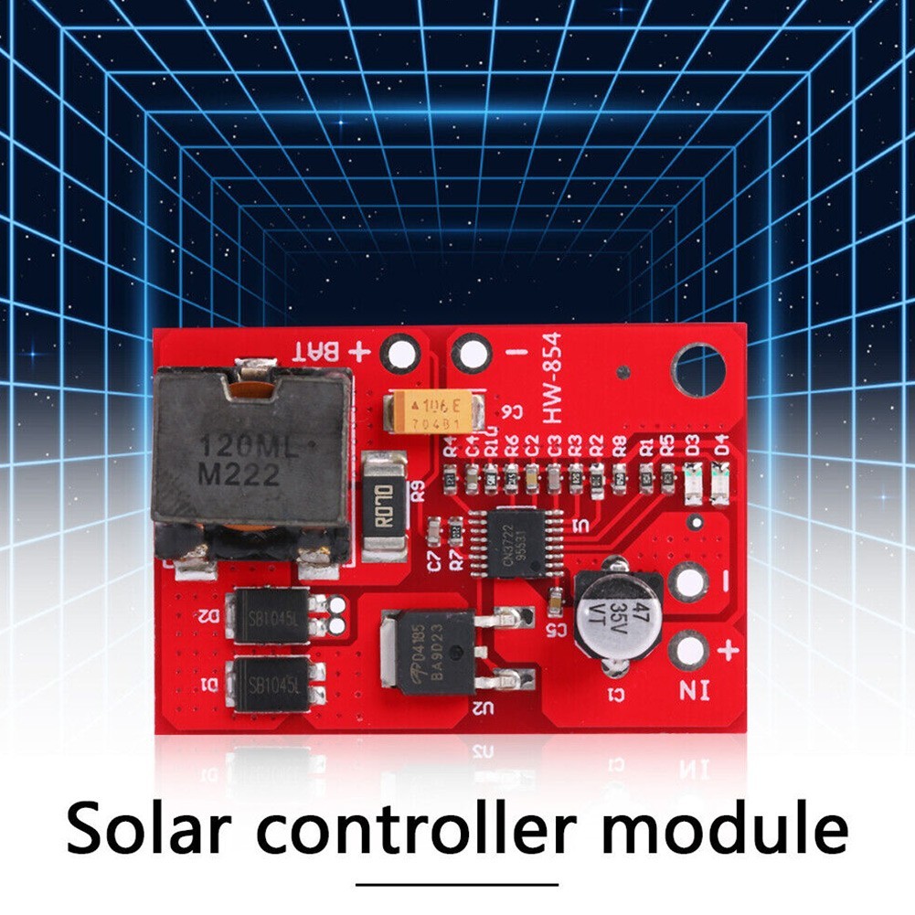 Panel Controller Solar Charge Self-stop With Dual Indicator Light 3A 12V
