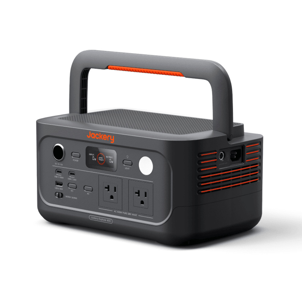 Jackery Explorer 600 v2 Portable Power Station 640Wh Capacity Backup Energy