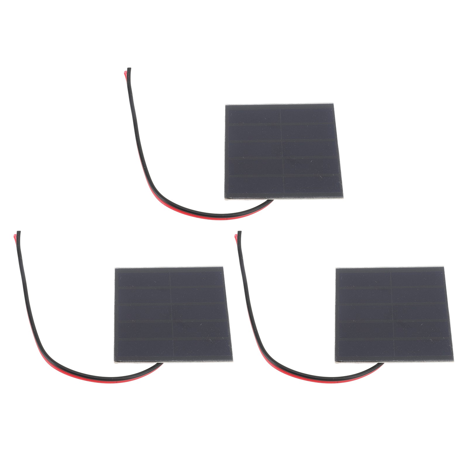 ˜3 Set Small Solar Panels Professional 1W Monocrystalline Silicon High Effici