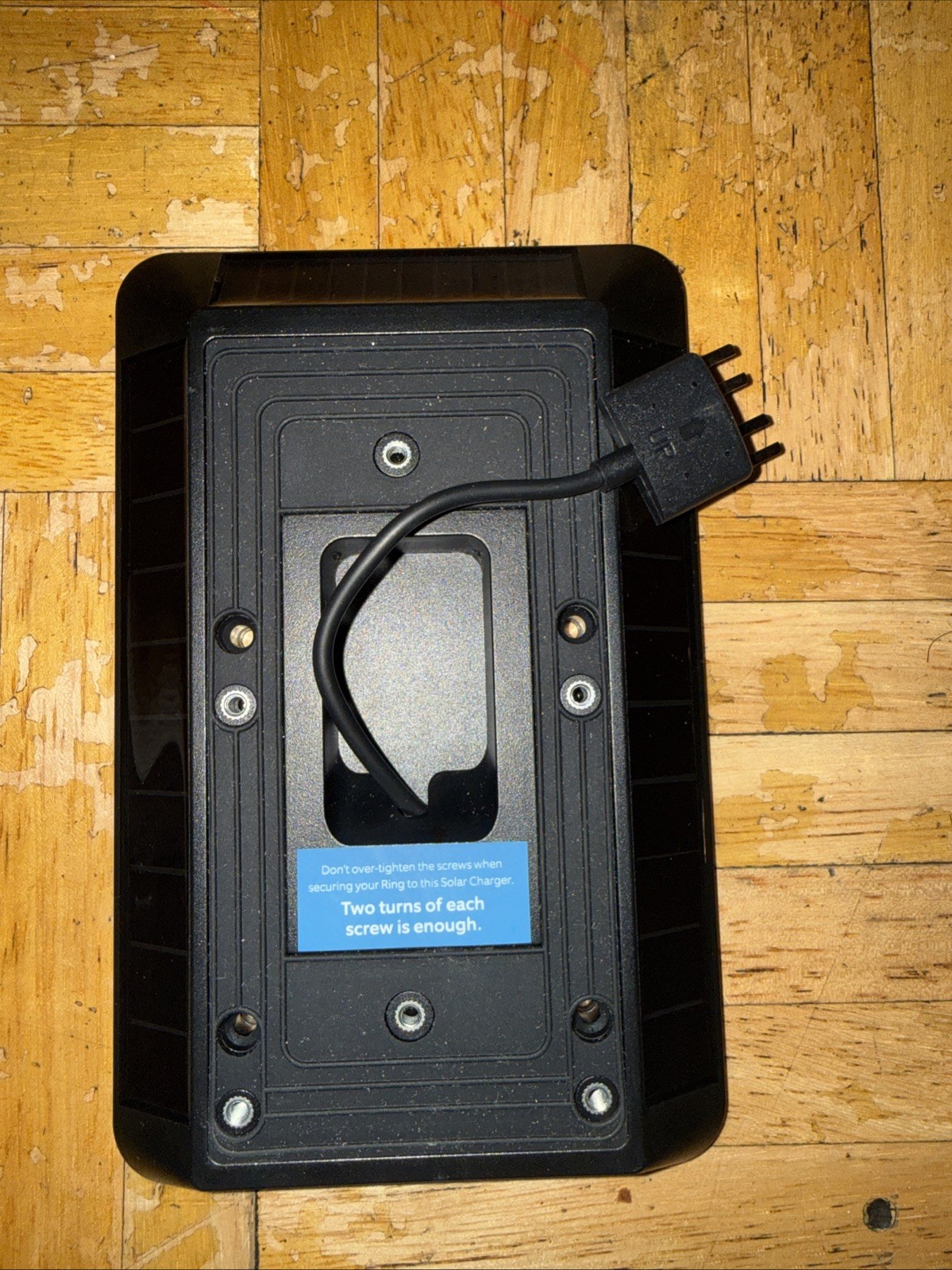 Ring Solar Charger 5F83E9 for Battery Doorbells L