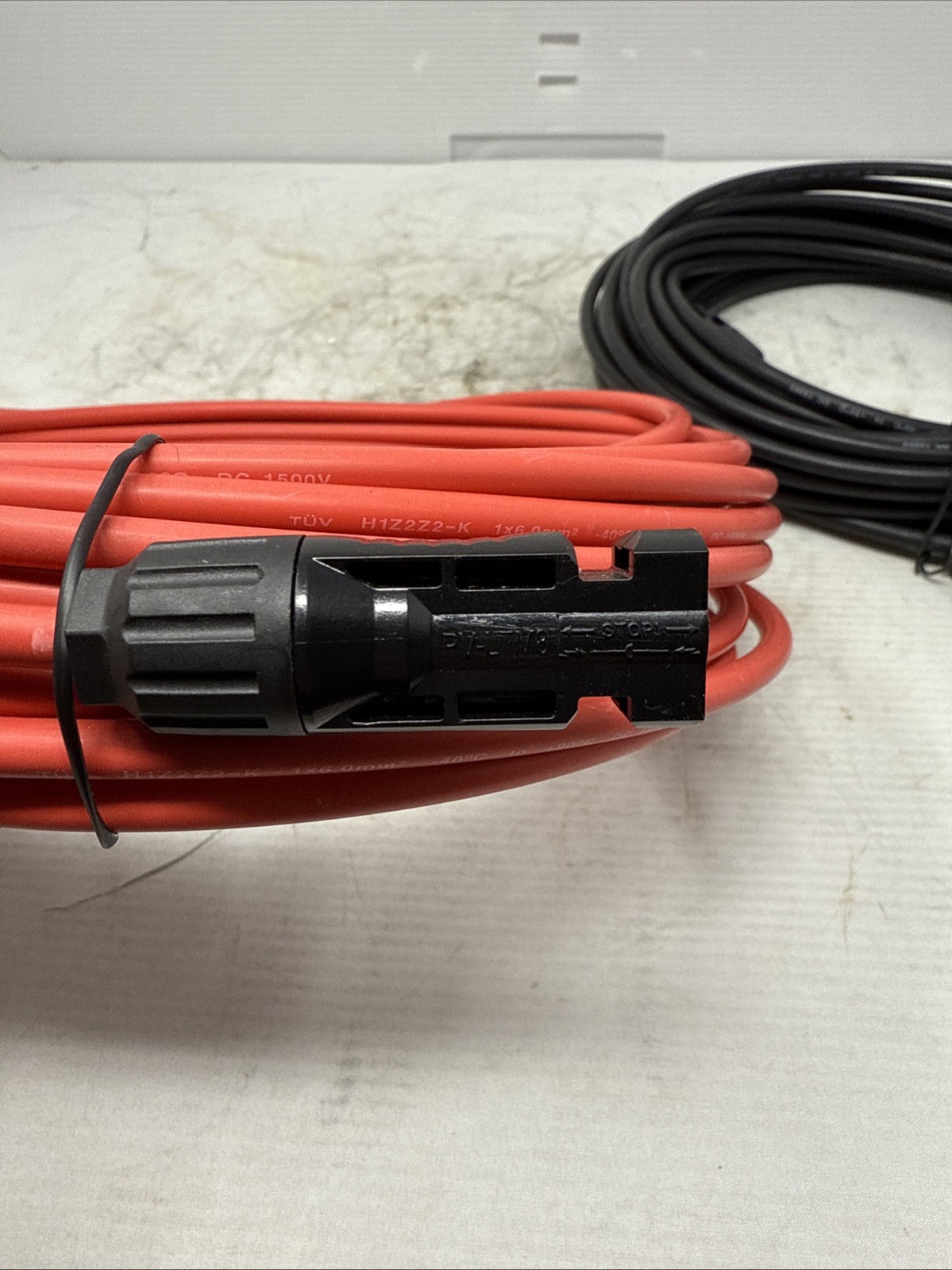 PV-LTM8 tov h1z2z2 1×6.0mm^2 -40C to +90C DC 1500V – RED & BLACK – 20ft