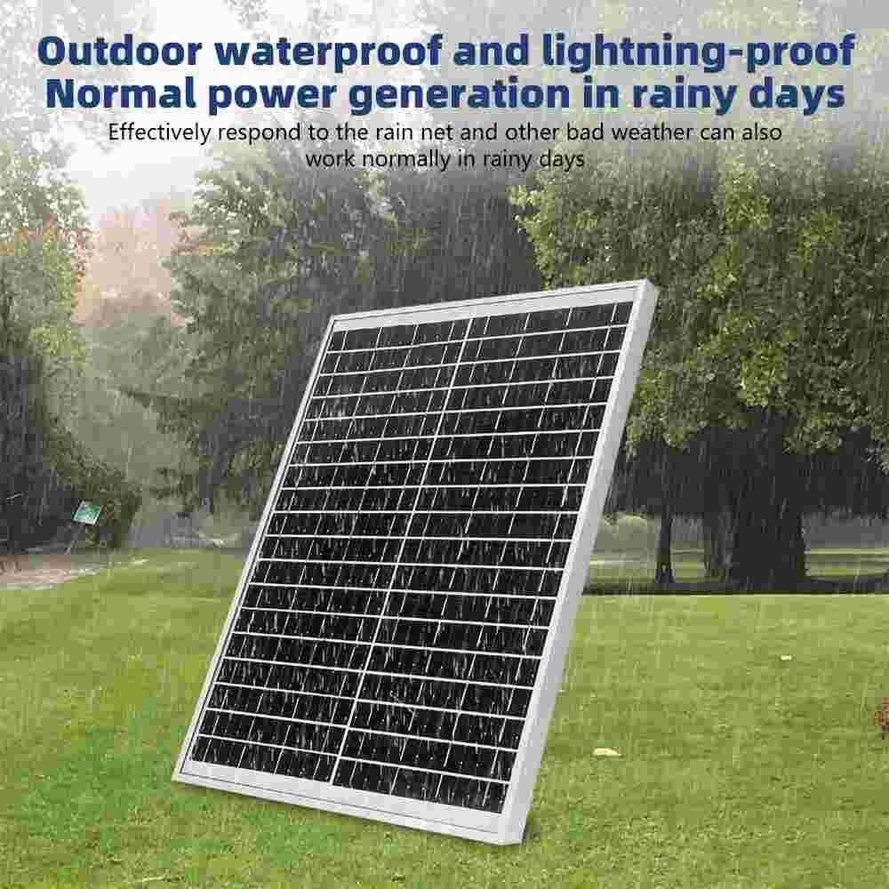 300W Watt 12V Mono Off-Grid Solar Panel PV Module for RV Marine Home Camping US