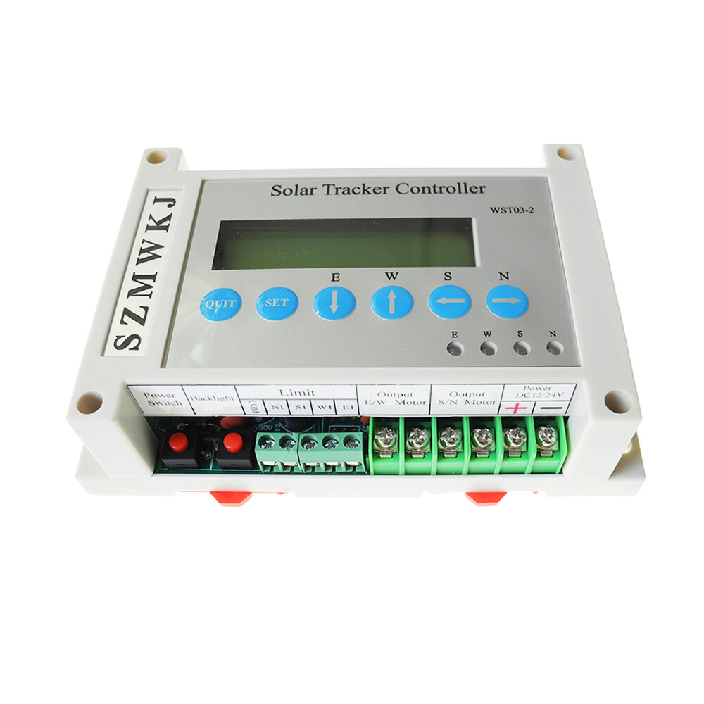 Auto-Tracking Single/Dual Axis Solar Tracker Controller + Relay Extension Module