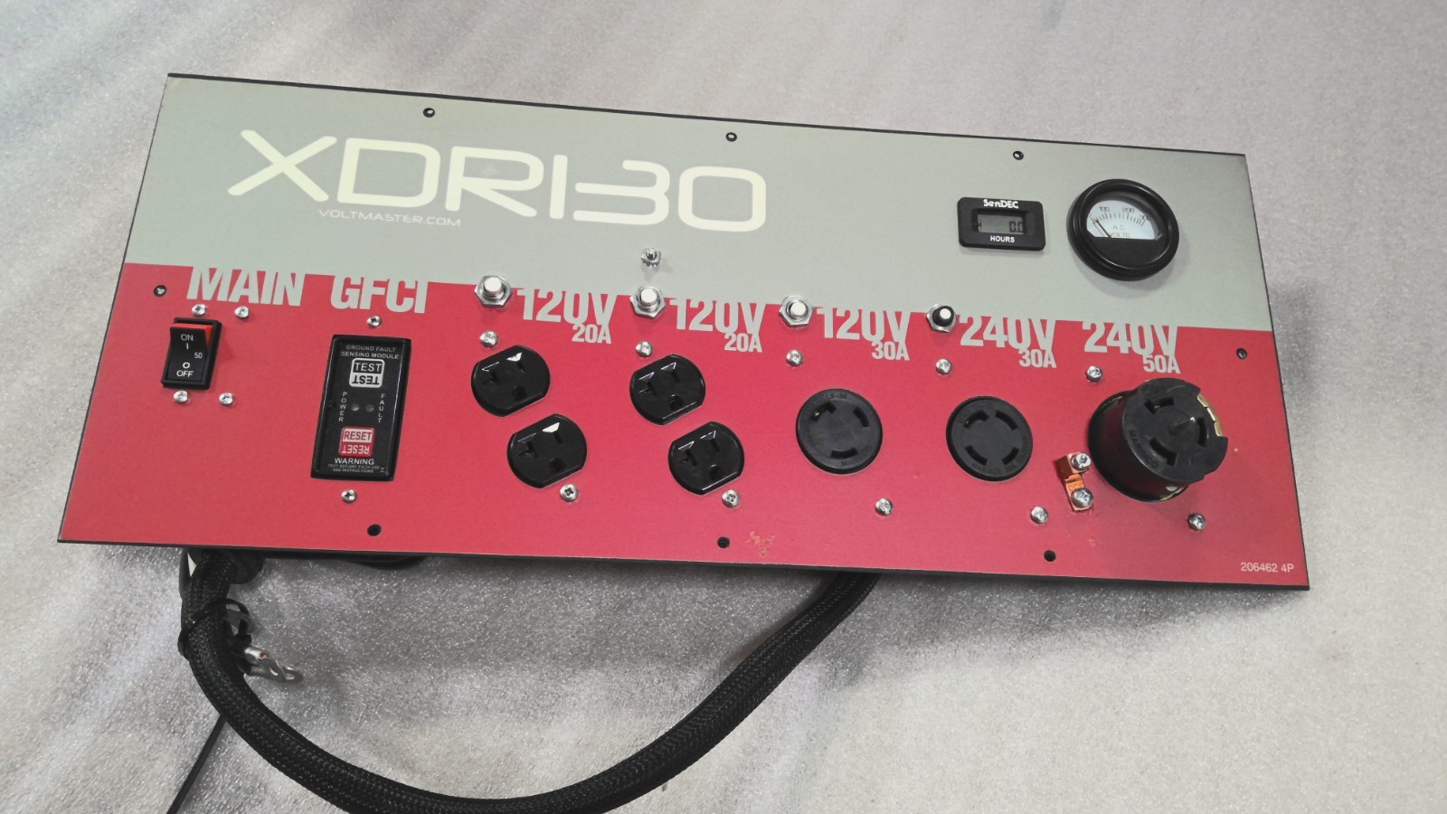 VOLT MASTER GENERATOR POWER PANEL XDR130 (CO3C3) #(1)