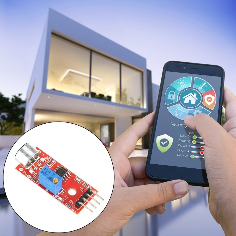 Compactly Sound Detection Module for Volumes Control Diy Projects Application