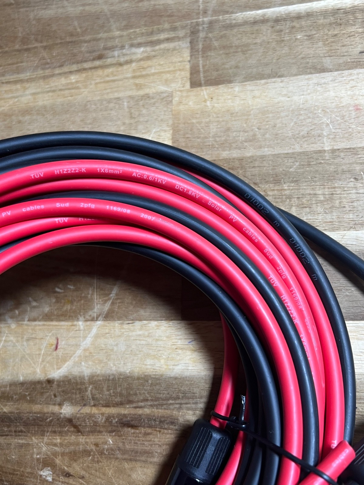 20Ft 10AWG Solar Panel Extension Cable, 10 AWG Solar Extension Cable 10 Gauge