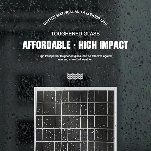 Solar Panel 18V Monocrystalline Waterproof Panel for Charging 12V Battery 25W