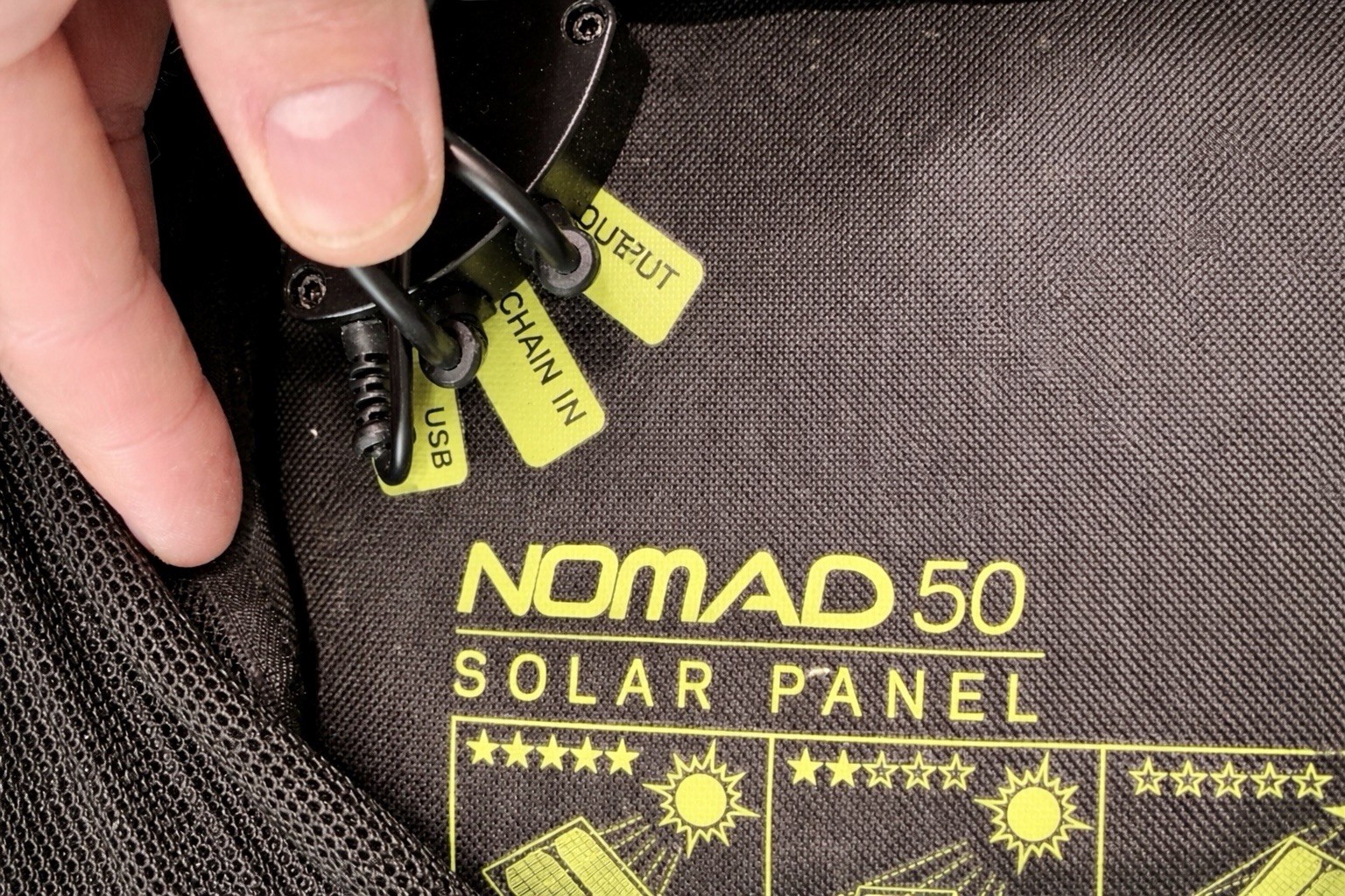 Goal Zero Nomad 50 Solar Panel 50W Portable Foldable Charger Camping RV Watt