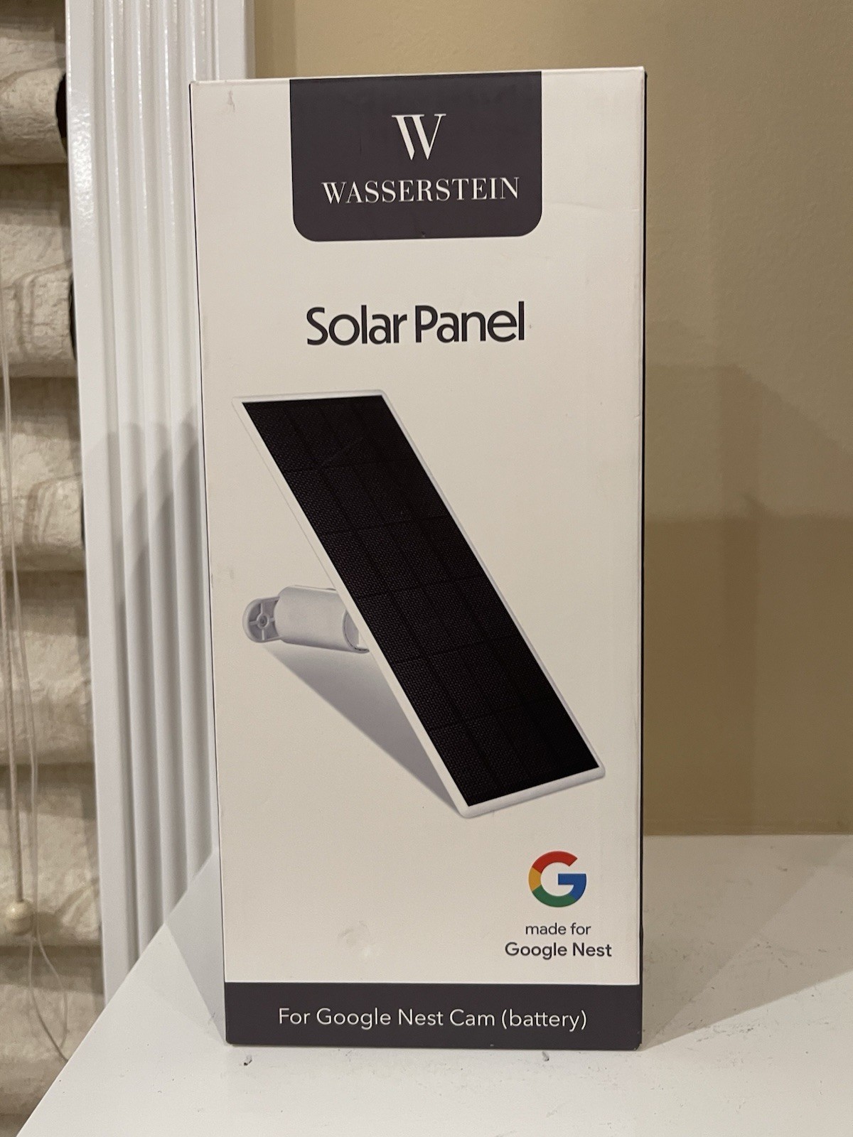Wasserstein NestOut2SolarWhtUSA 2.5W Solar Panel