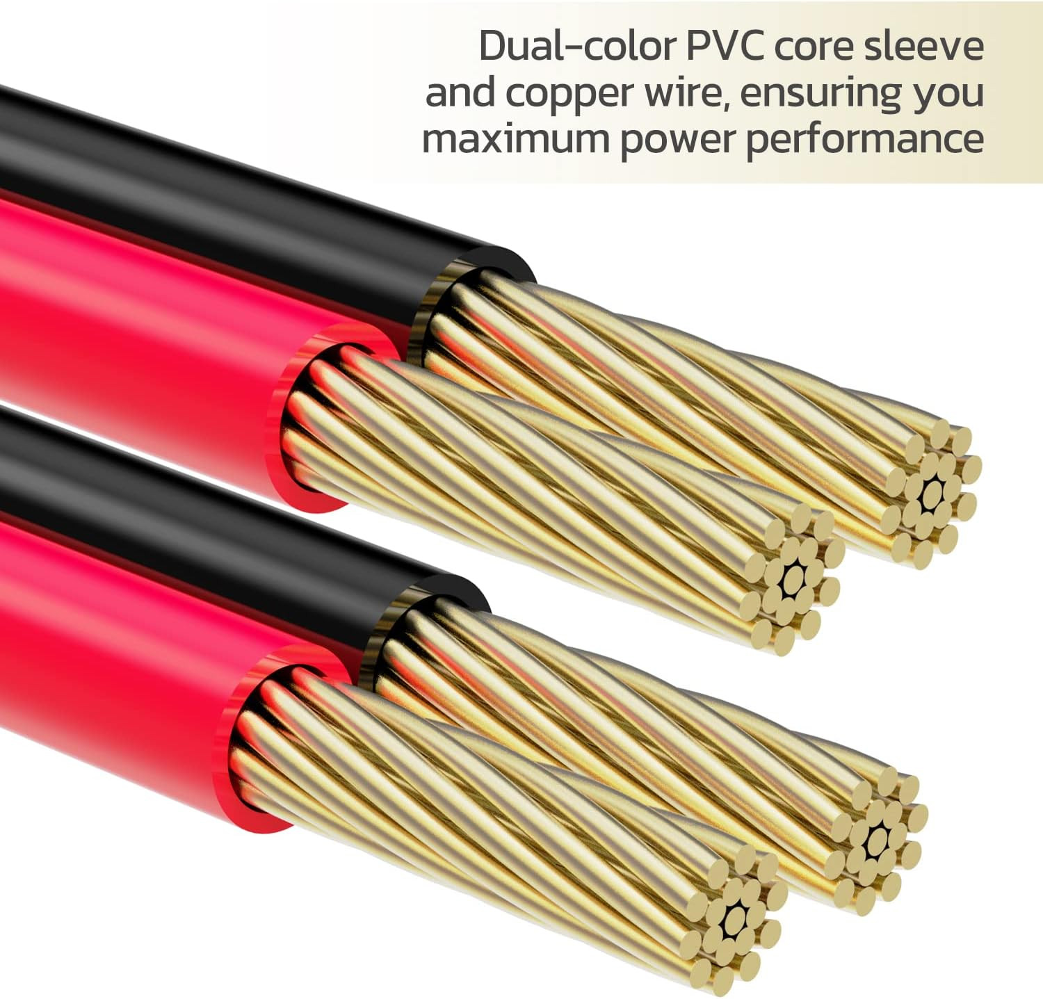 10AWG SAE Extension Cable 10 Gauge SAE to SAE Extension Cord with Two Prong Conn