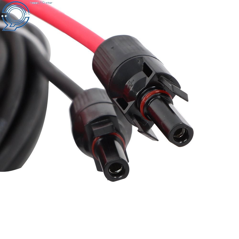 4mm² 20M Solar Wire Black+Red UV Resistant Cable with M4 Connector Kit