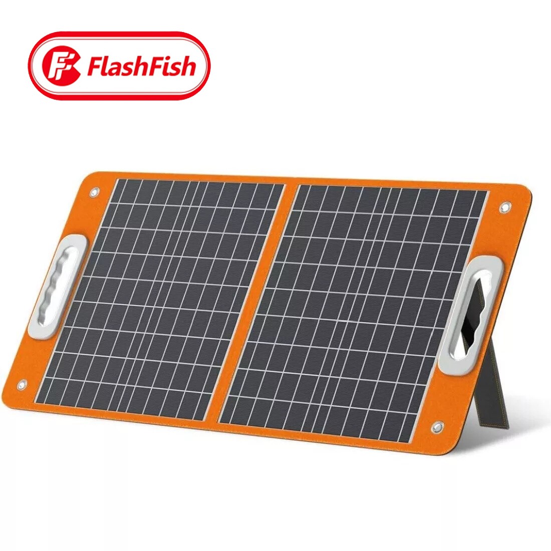 Flashfish 200W Portable Power Station Generator w/ Foldable 60W/18V Solar Panel