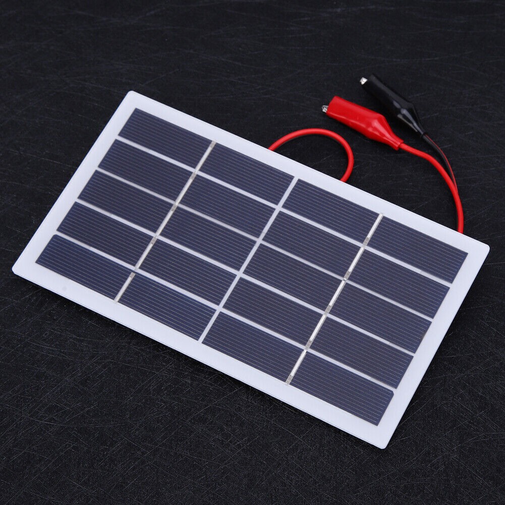 2W 5V Polycrystalline Silicon DIY Using Solar Panel Lightweight