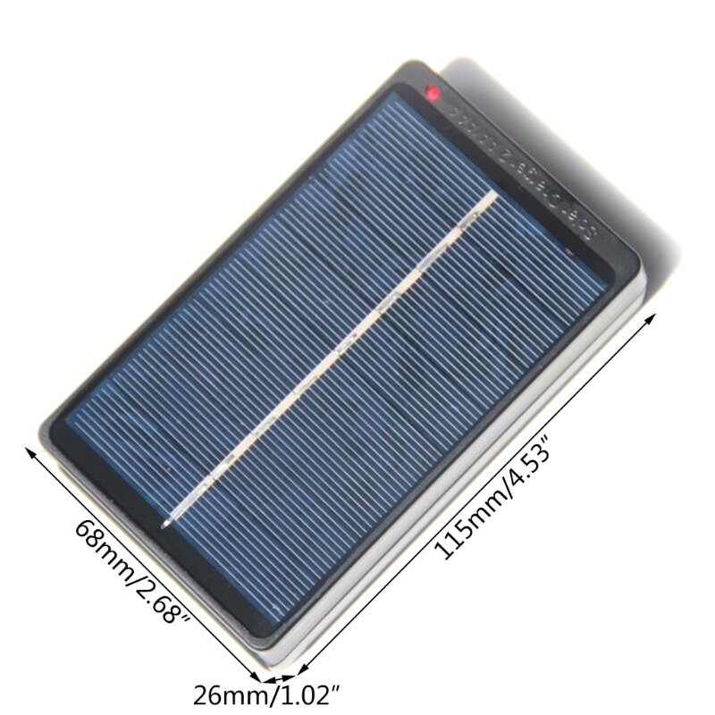 Solar Battery Charger, 1W, 4V, Solar Panel Suitable for AA / AAA Battery Charge