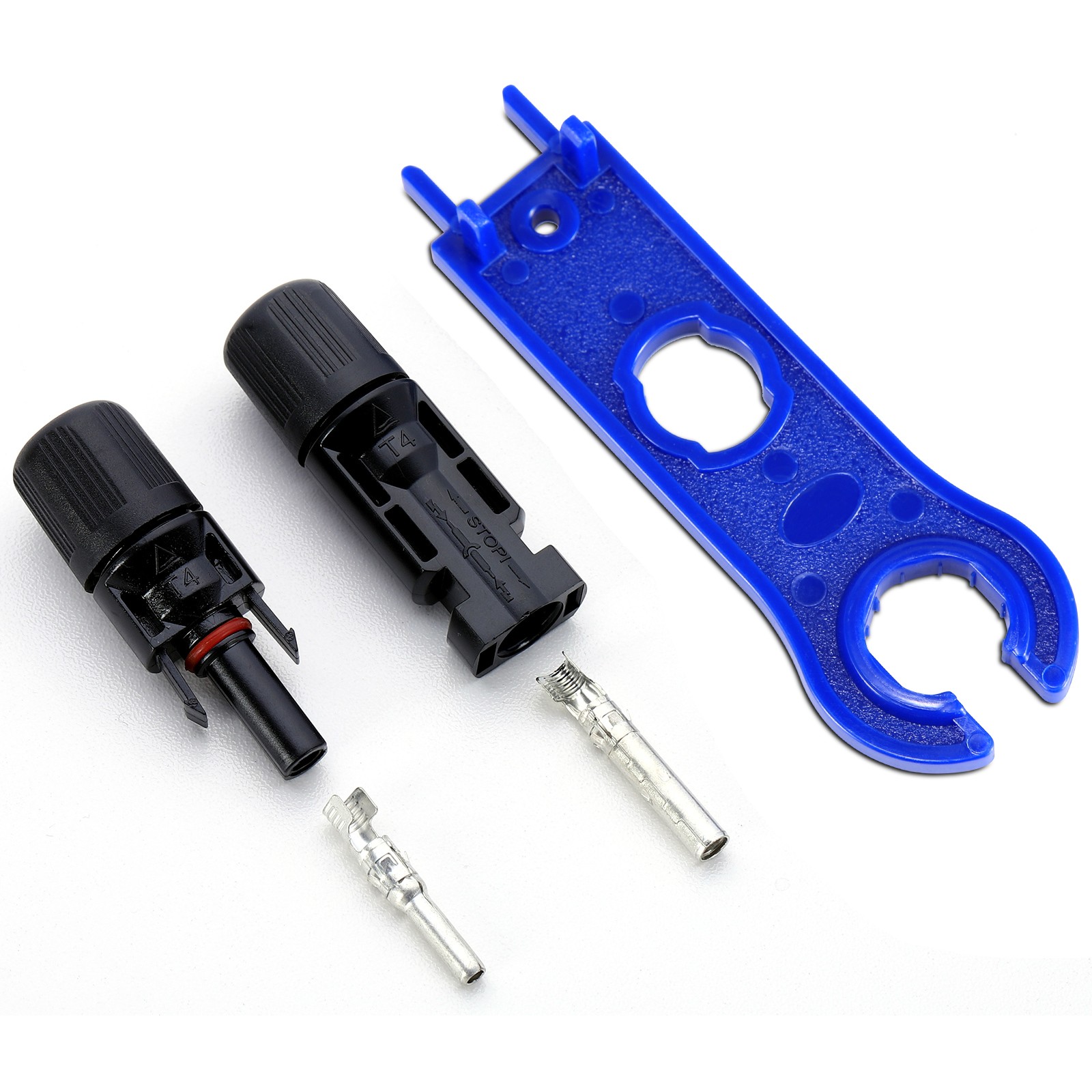 5Pairs MC4 Connectors IP67 30A DC1500V Waterproof for Outdoor Solar Panel Cable