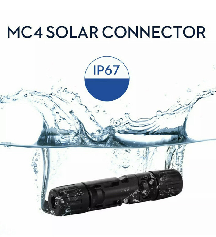 5-Male And Female M/F Wire Cable Connectors Solar Panel Adapter MC-4 EVO-2