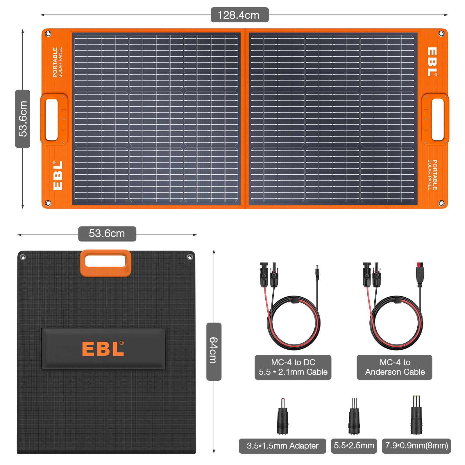 New Portable Power Station 200W/500W/1000W Solar Generator / Solar Panel