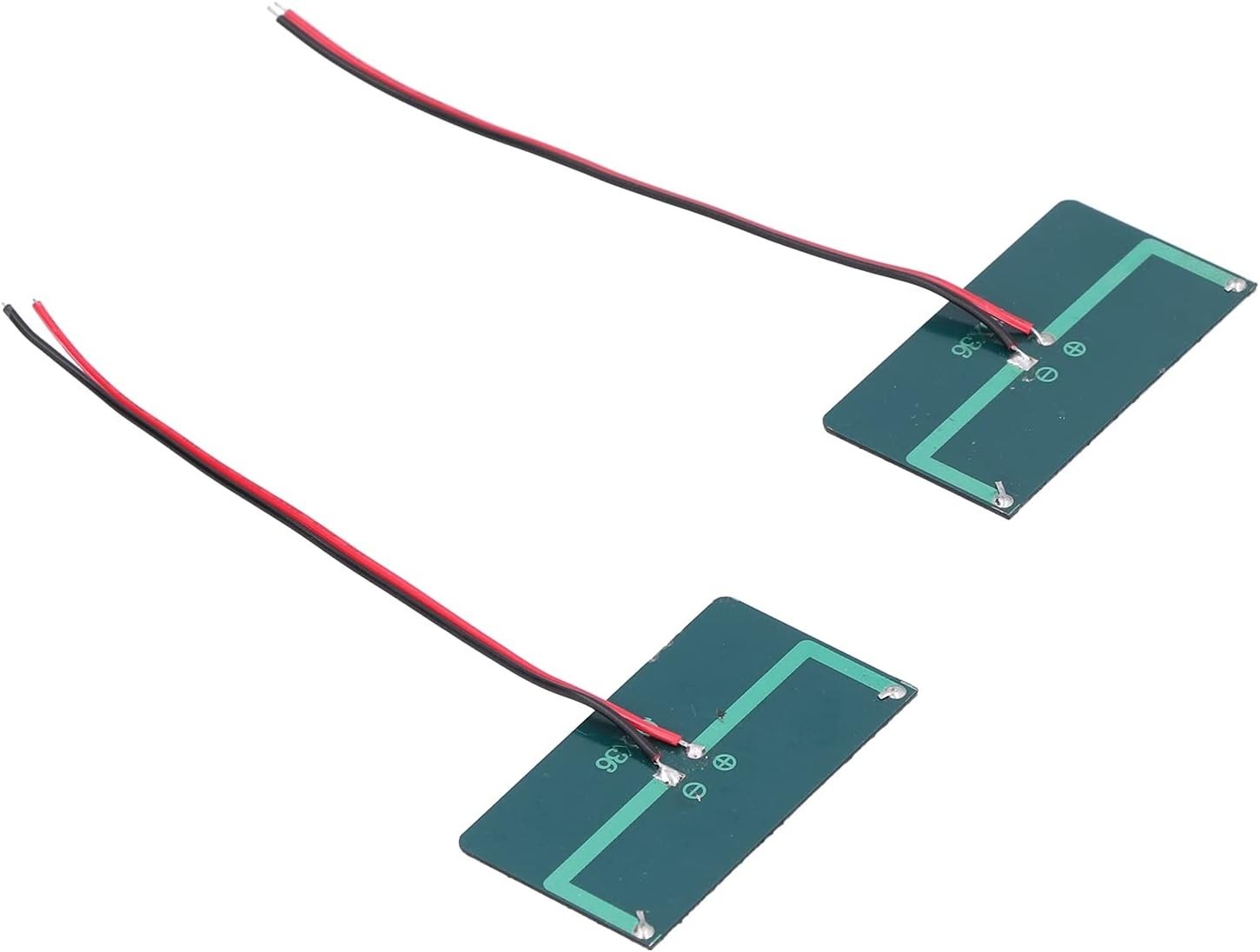 2PCS Mini Solar Panels, 0.3W 5V 60mA Small Solar Panel, Solars Cells with Wir…