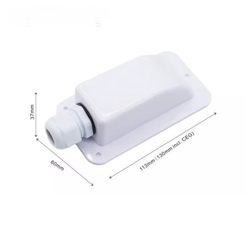 Waterproof ABS Solar Panel Double/Single Hole Wire Cable Entry Gland Sealing Jun