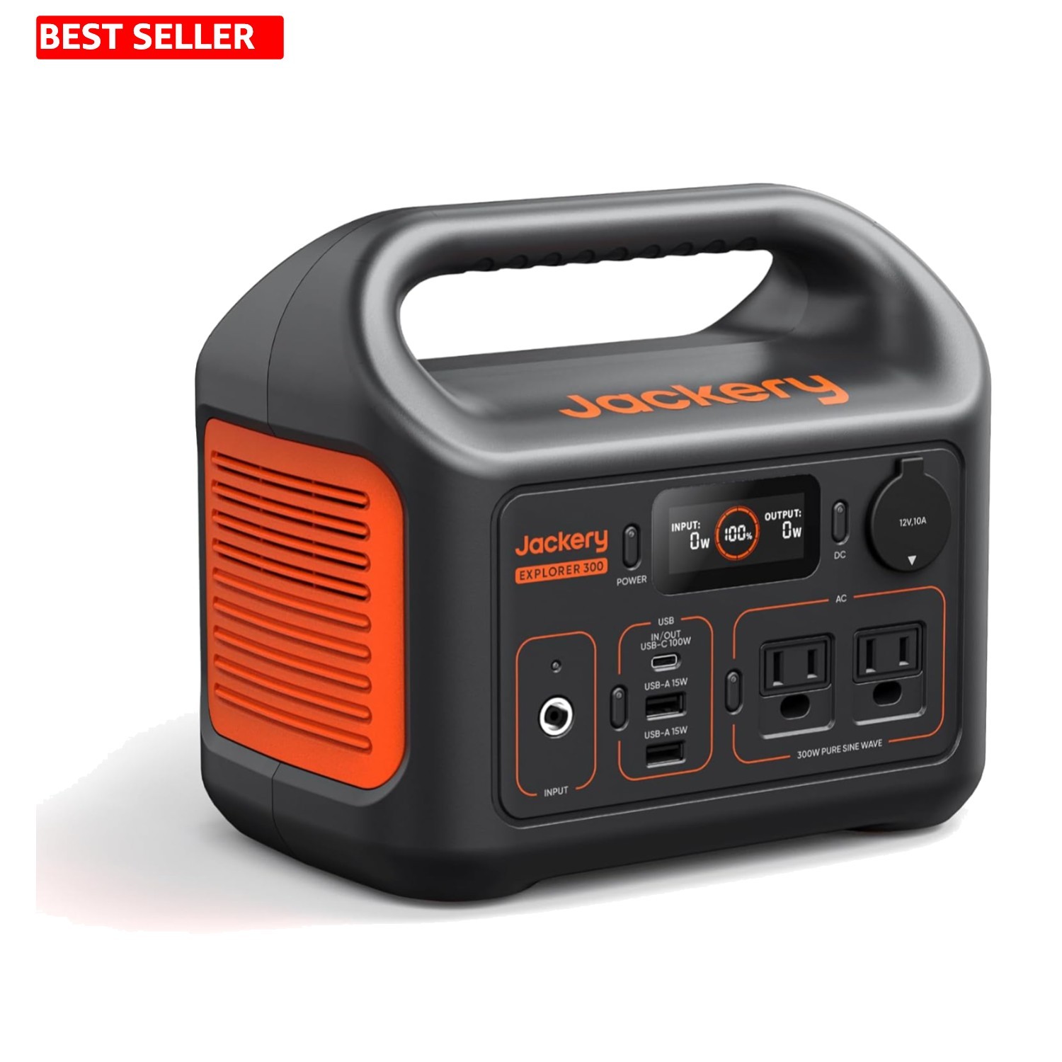 Lightweight Jackery Explorer 300: 300W Portable Power for Camping & Emergencies