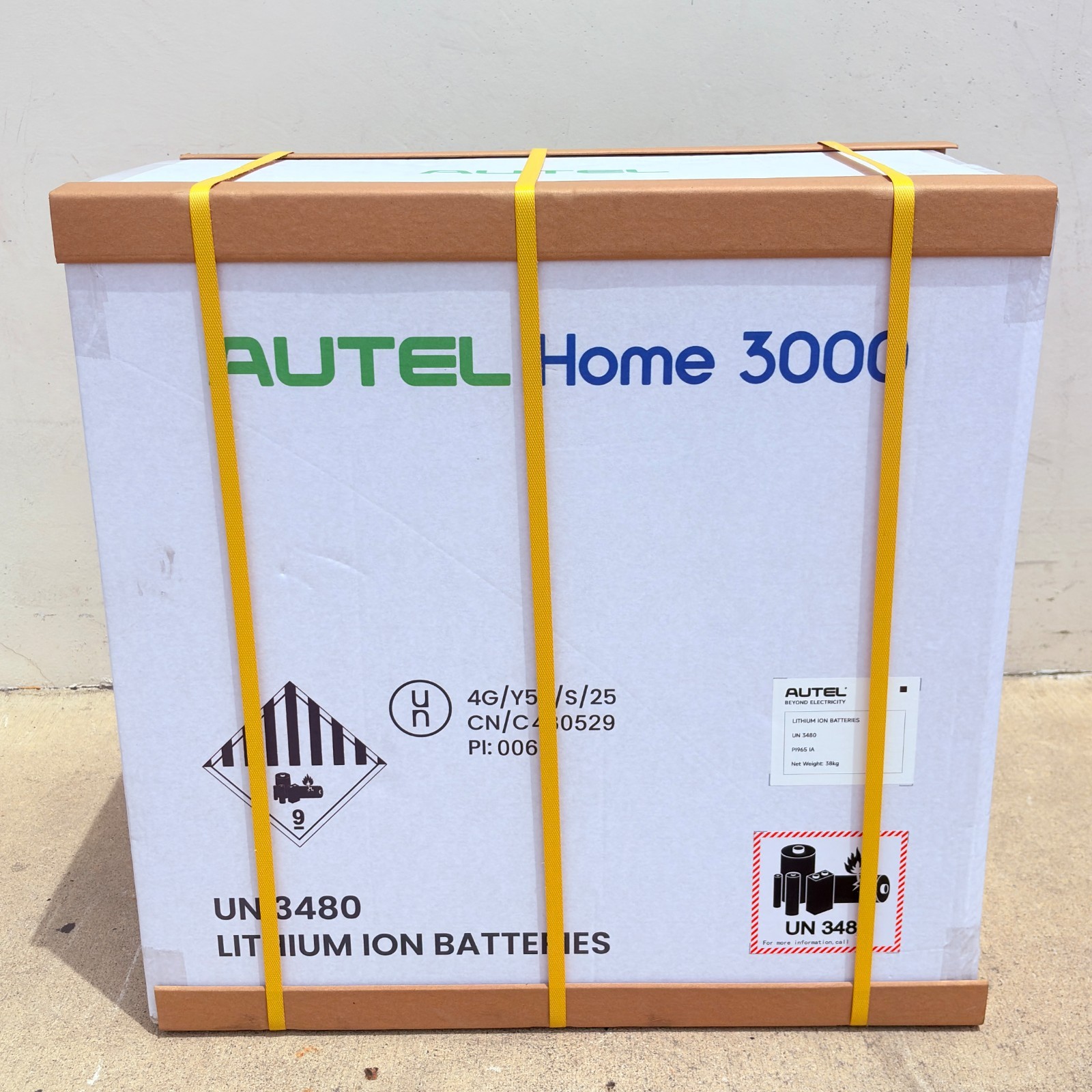 Autel (Gendome) Home 3000W Portable Power Station 3072Wh LiFePO4 Solar Generator