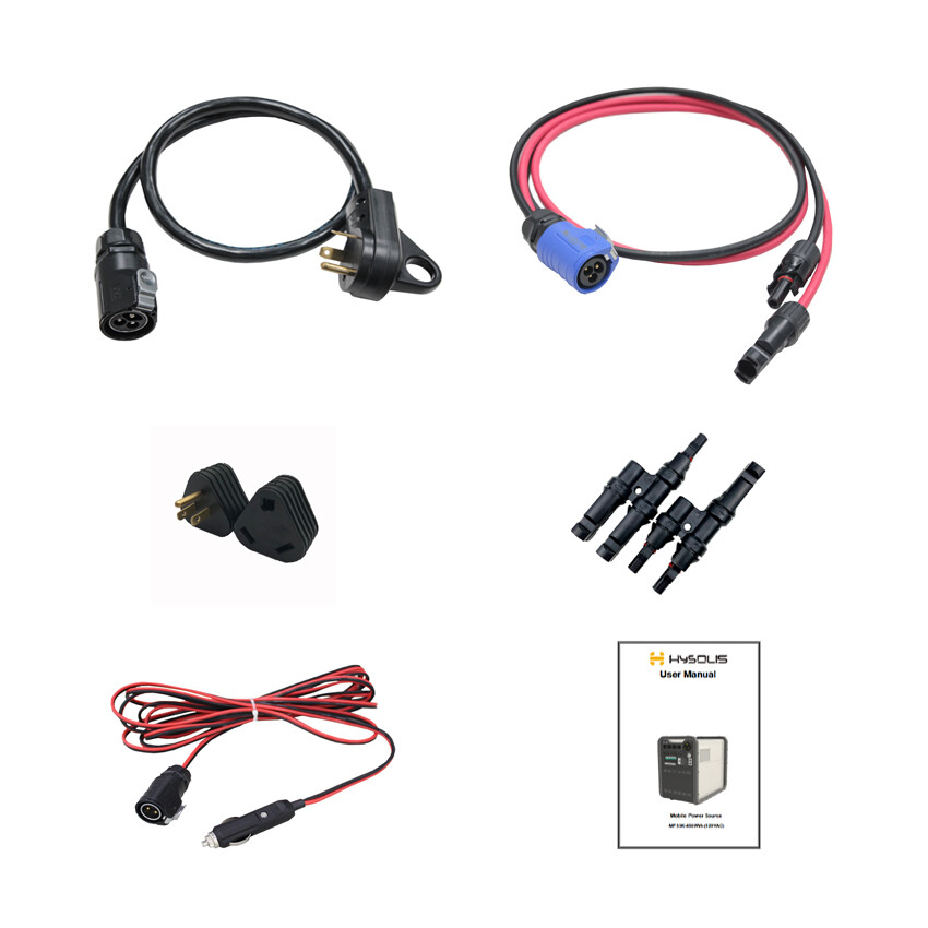 Complete kit Hysolis 4.5 KWh lithium battery generator 3KW output 1500W PV Power