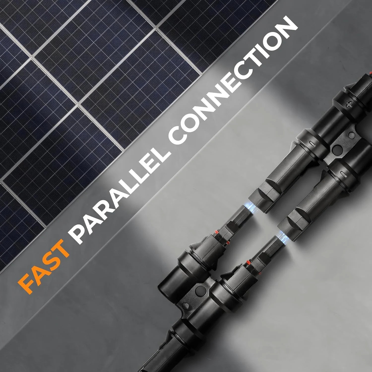 Solar Panel Connector 2 to 1 Solar Y Branch Solar Panel Splitter 2 Way 1000V FMM