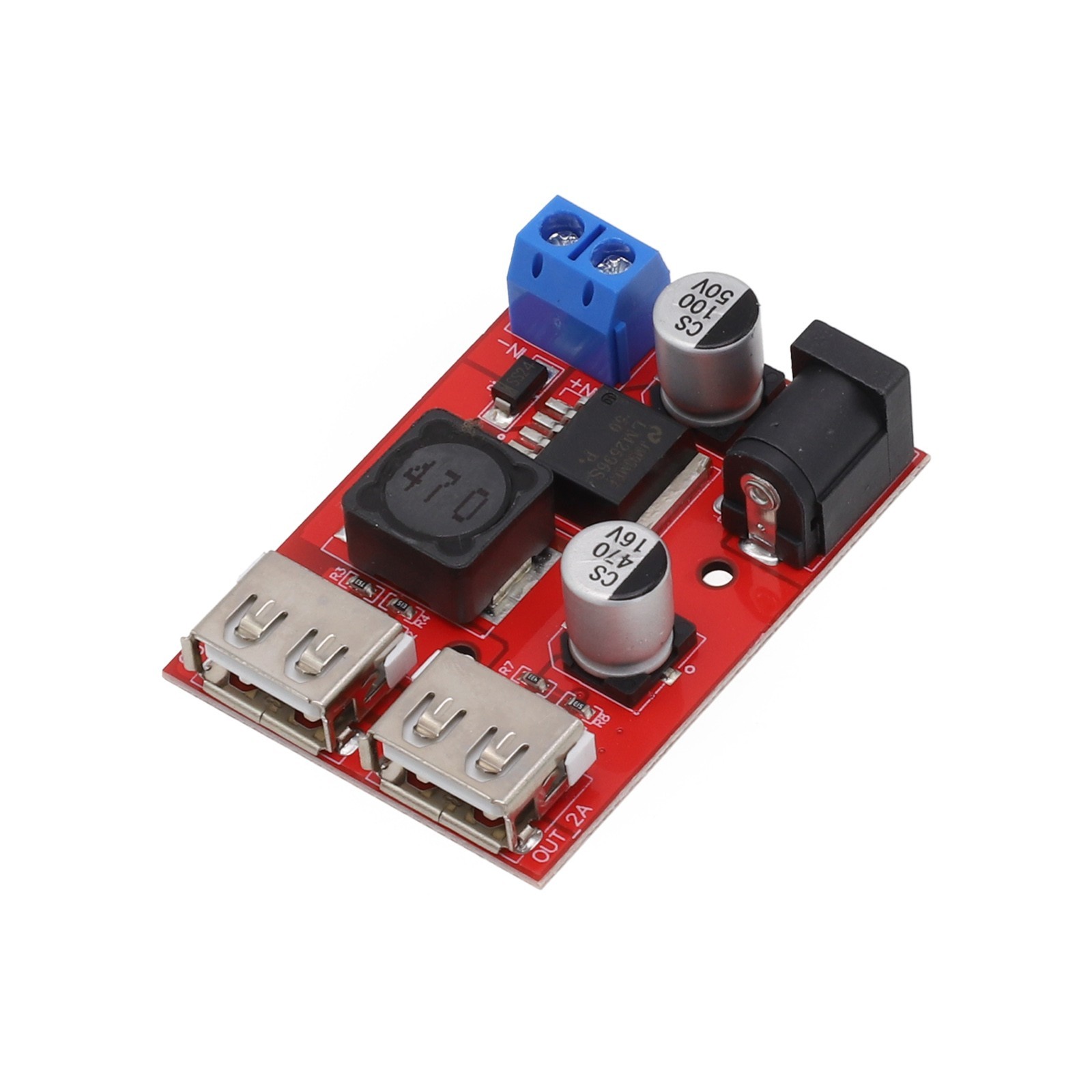 Efficient Solar Controller Charger with Dual USB Output and Wide Input Range