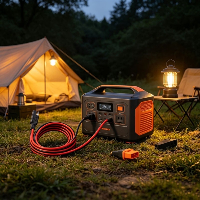 Premium SAE To XT60i Charging Cable For Solar Panel Power Connection