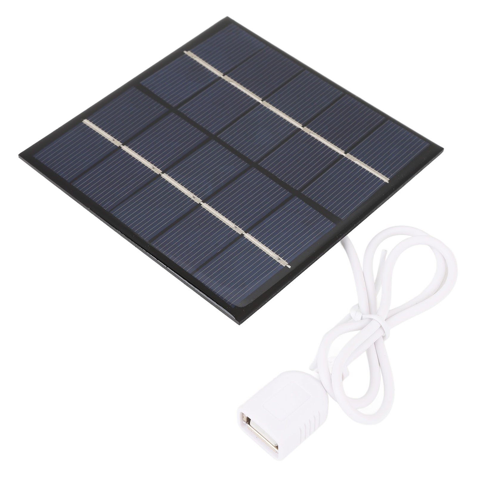 1.2W 5V Solar Panel Charger Phone Power Bank 3.7V Battery Polycrystalline