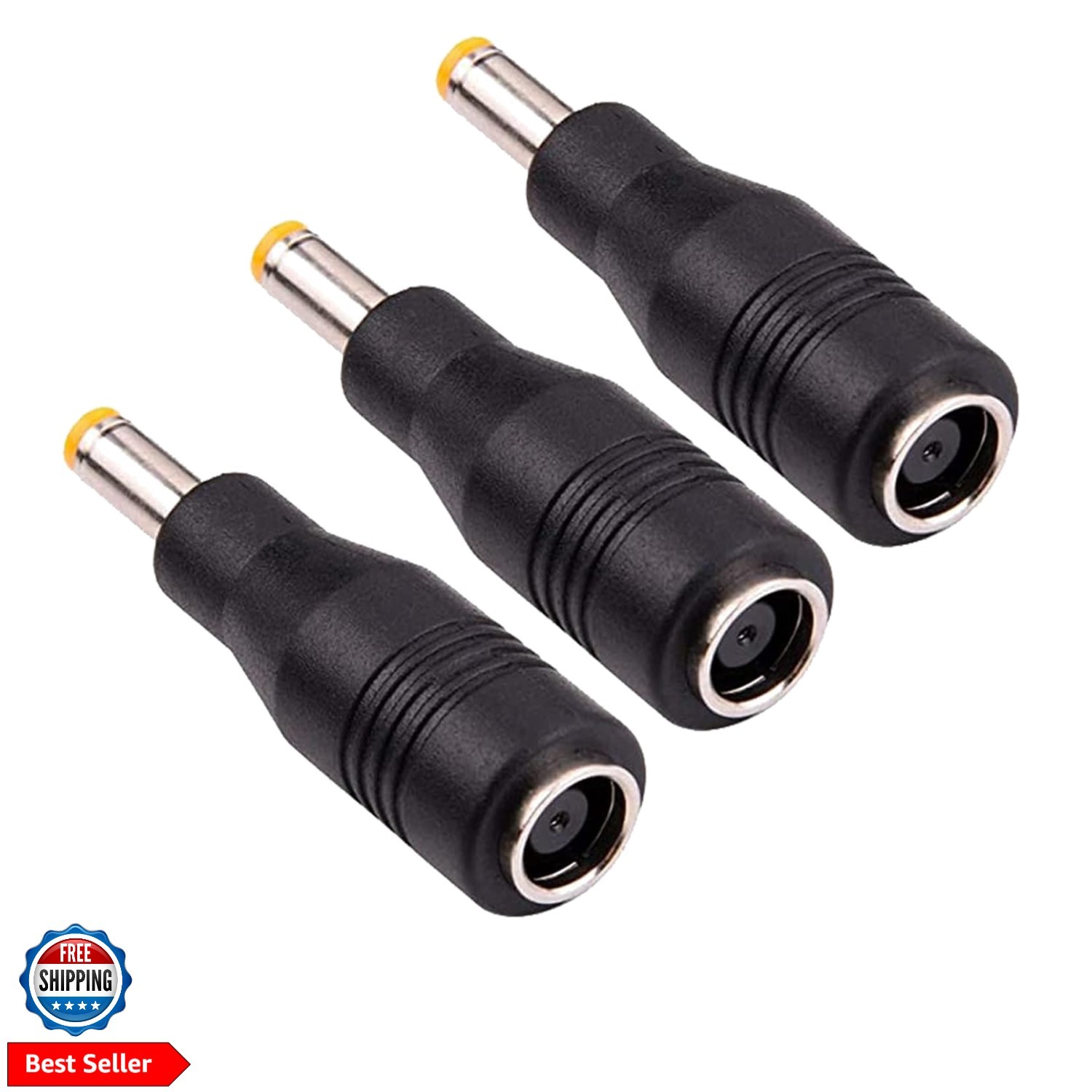 Solar Panel Adapter, DC7909 Female to DC5525 Male Connector, 8mm to 5.5mm, fo…