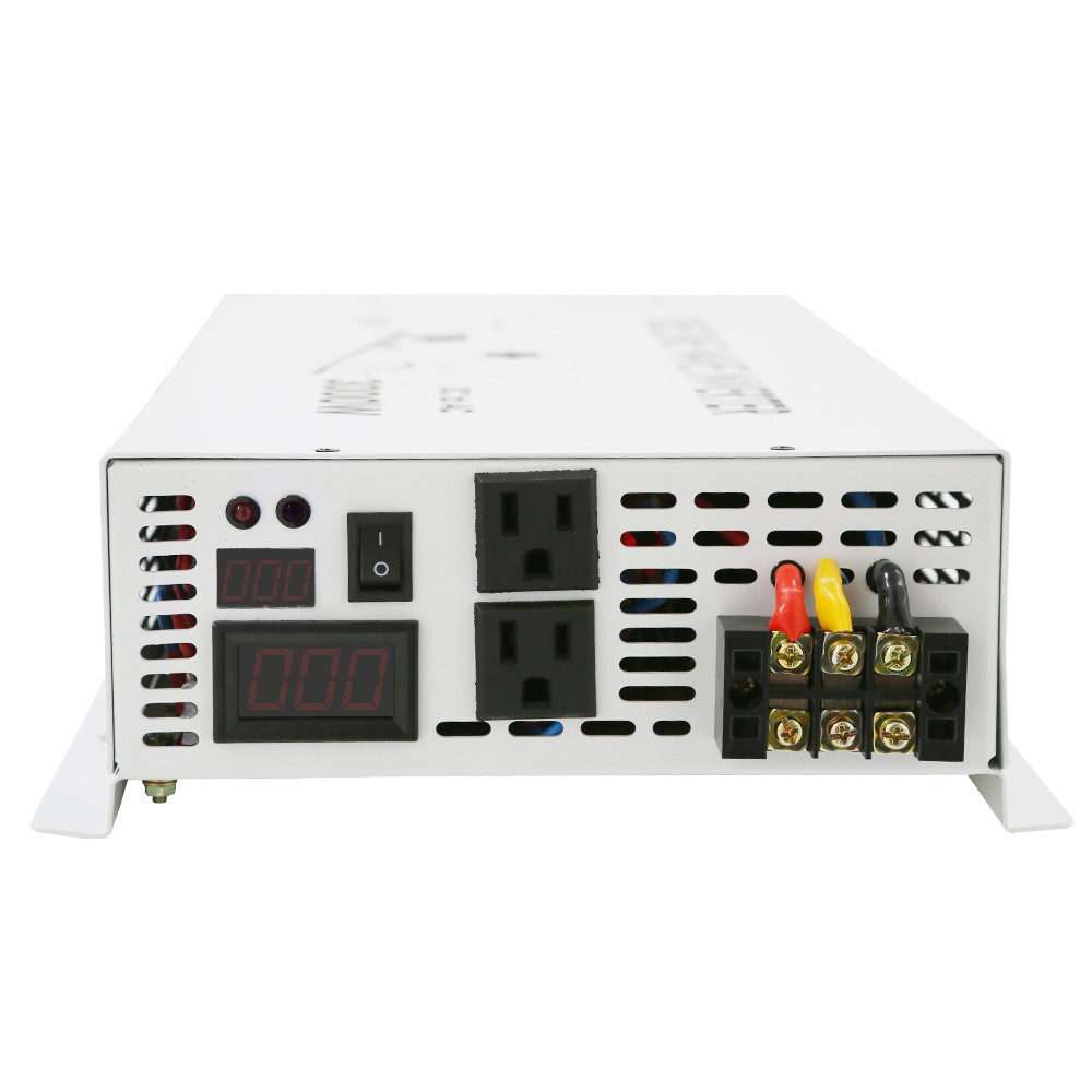 3500Watt Pure Sine Wave Inverter 48V DC to 110V 220V AC Power Converter Camp Car